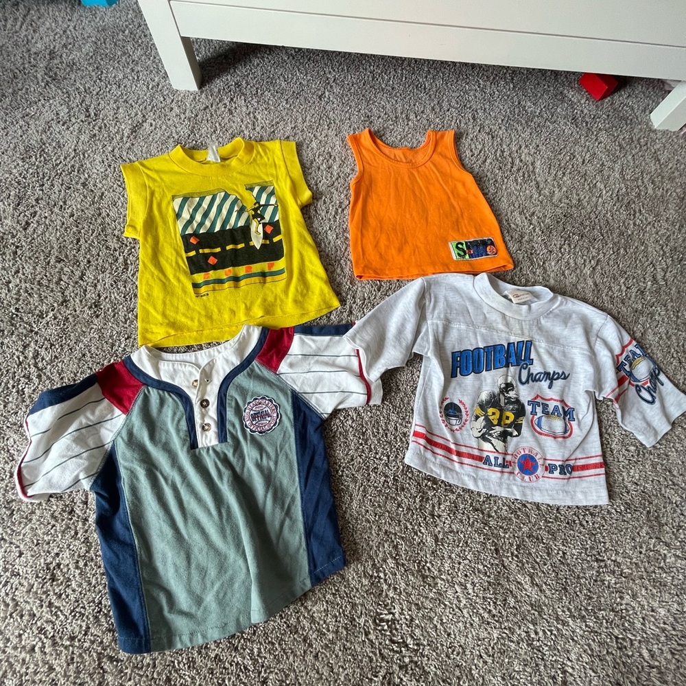 Vintage 90’’s toddler boy T-shirt bundle size 2T/3T - Picture 8 of 8